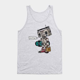 Boombox Bot 3000 Tank Top